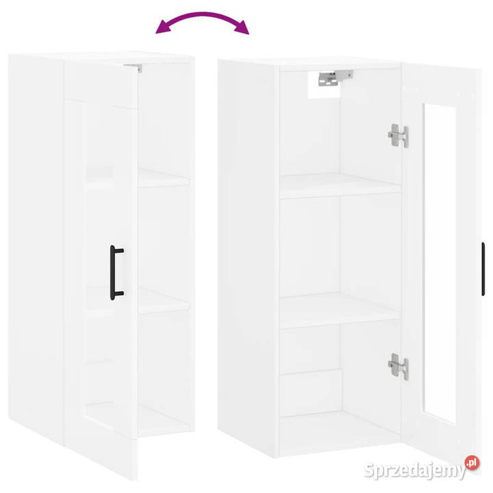 Szafka wisząca biała 345x34x90 WM828916 mazowieckie Warszawa