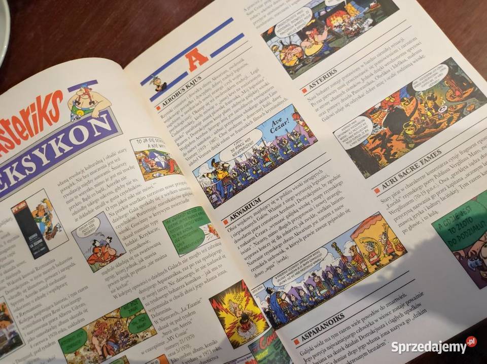 Asteriks Asterix Niezgoda Komiksy