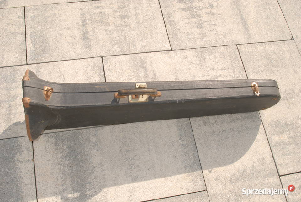 Stary duży puzon Czechosłowacki unikat antyk Cieszyn