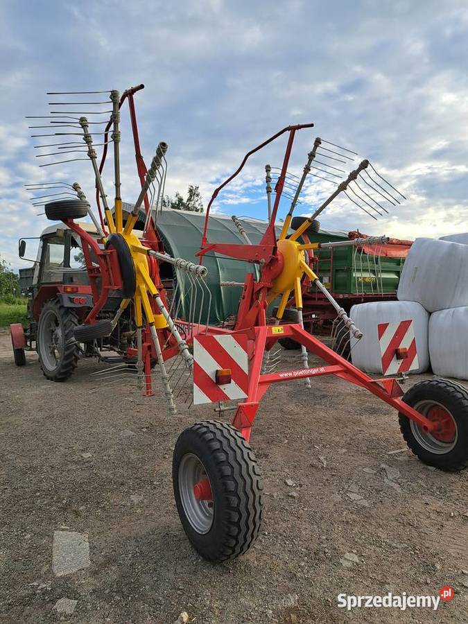 Zgrabiarka dwukaruzelowa pottinger eurotop 621A dolnośląskie Świdnica