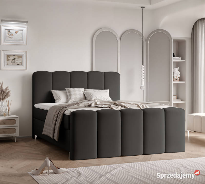 Łóżko kontynentalne VICTORIA 140 X 200 PRODUCENT 118cm