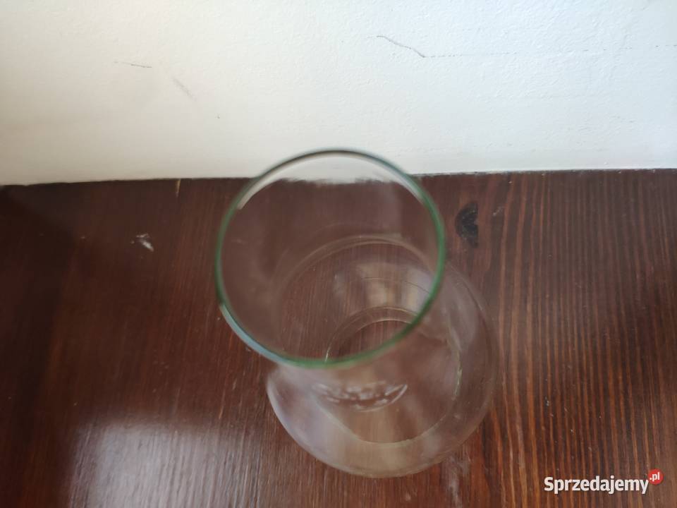 Stary sygnowany BELGICA kominek cylinder do