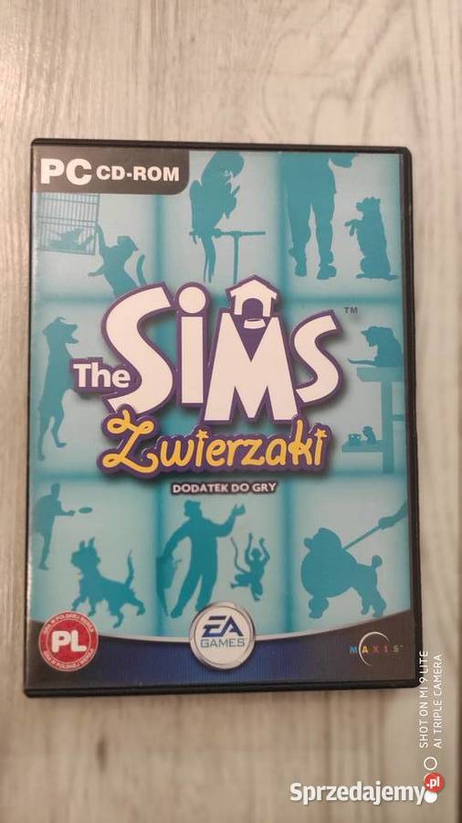 Sprzedam grę The Sims Zwierzaki na komputer PC