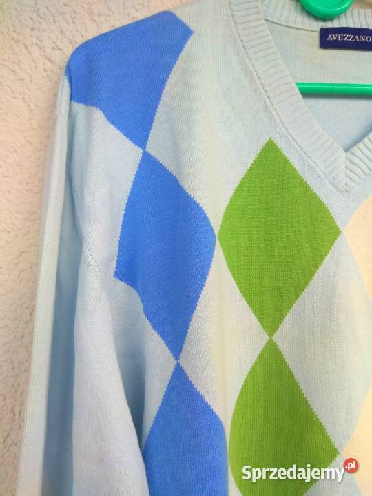 Sweter męski AVEZZANO XL 100 bawełna zachodniopomorskie sprzedam