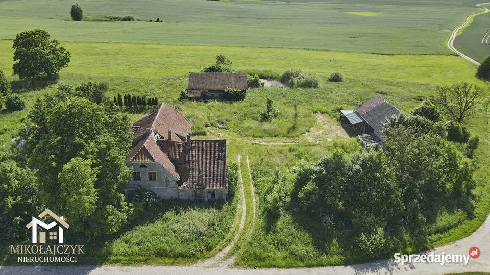 Siedlisko w otoczeniu natury 35 ha las Warmiany 285m2 sprzedam