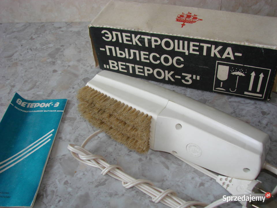 Wieterok3 elektroszczotka do ubrań CCCP pomorskie Pruszcz Gdański