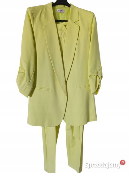 Ekskluzywny garnitur damski ADIKA TANGO żółty