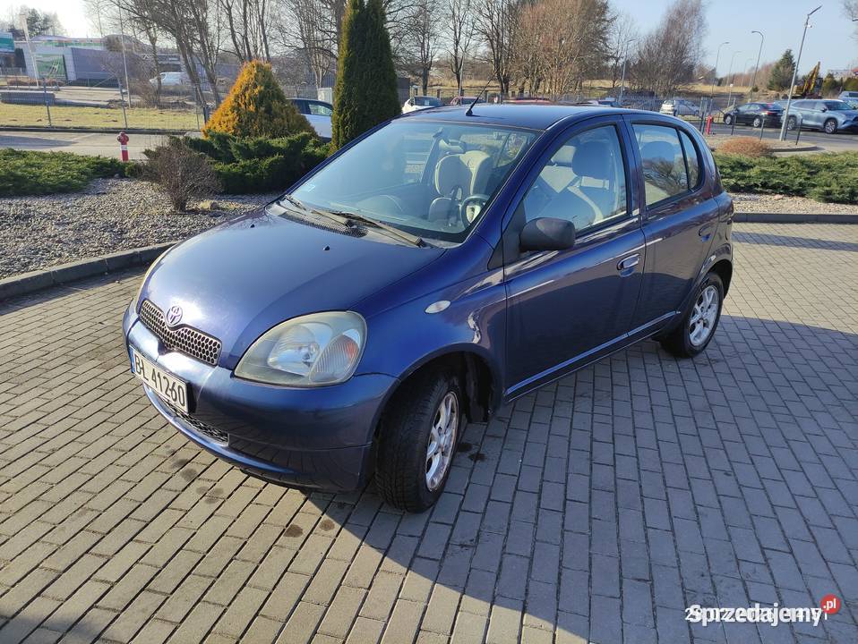 Toyota Yaris I gen 1999r 13l benzyna wspomaganie kierownicy Toyota Koszalin