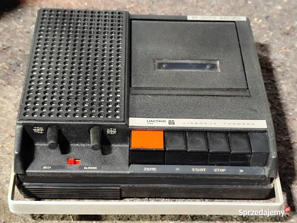 przenośny magnetofon Unitra B303 Magnetofony Grabowo