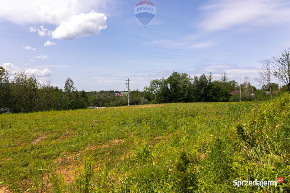 Działka pozwolenie na 2 hale i biurowiec asfalt Bulowice