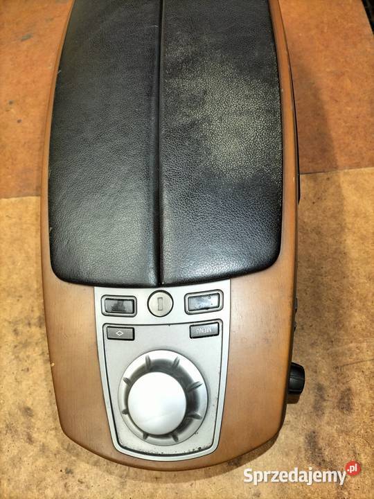 Podłokietnik centralny ze schowlkiem BMW E65 E66 osobowe Poręba