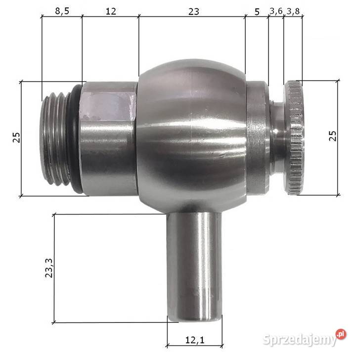 Kranik ze stali nierdzewnej do zbiornika beczki