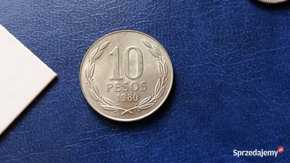 Stare monety 10 peso 1980 Chile Lesko sprzedam