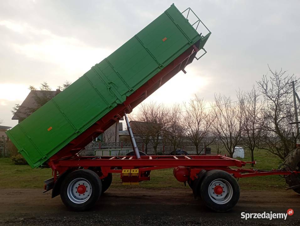 Przyczepa niemiecka 8 ton ładowności trójstronny sprzedam