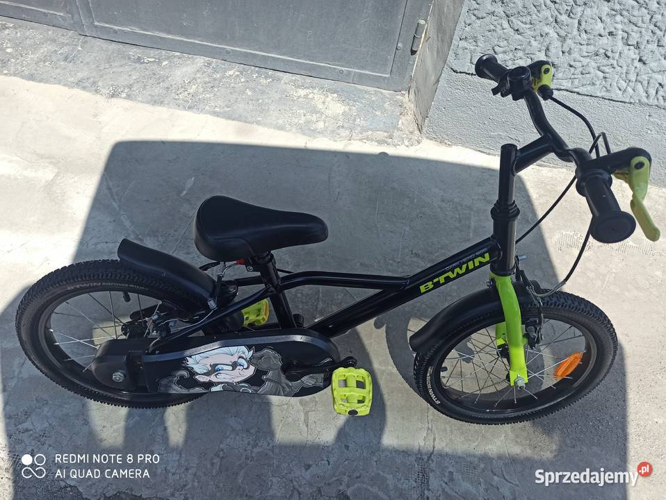 Rowerek Dzieciecy Btwin 16 DARK HERO NOWYMAŁO