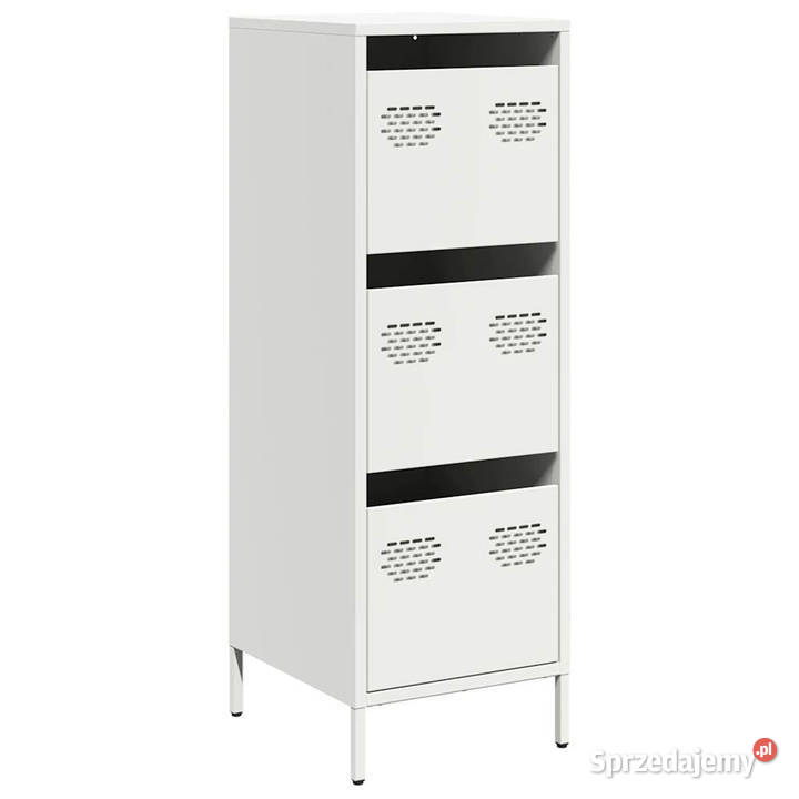 Szafka biała 39x35x1035 stal WM851405 mazowieckie Warszawa