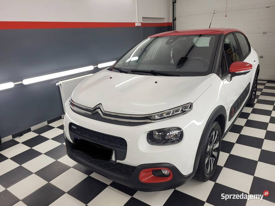 Citroen C3 III 12 2017 82 świeżo serwisie I wł w wielkopolskie Nowe Skalmierzyce sprzedam