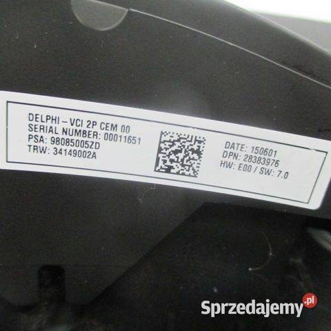 KIEROWNICA SKÓRA CITROEN C4 CACTUS 98085005ZD wielkopolskie