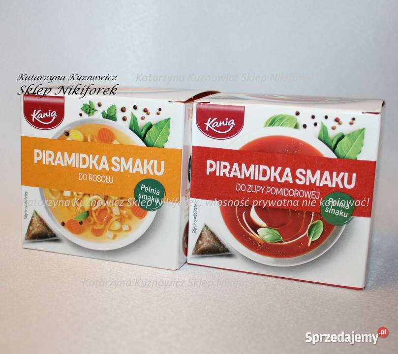 Kania Lidl przyprawa piramidka smaku do rosołu i Stare Miasto