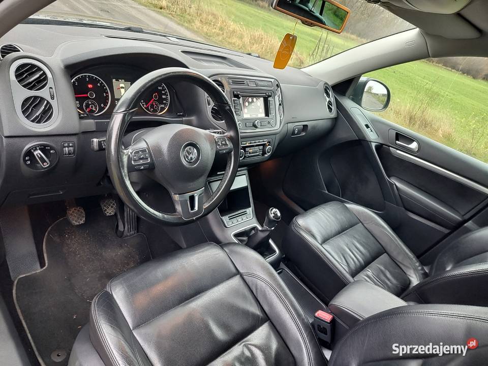 VW TIGUAN 20 TDI SKÓRA NAWI światła przeciwmgielne Leszno