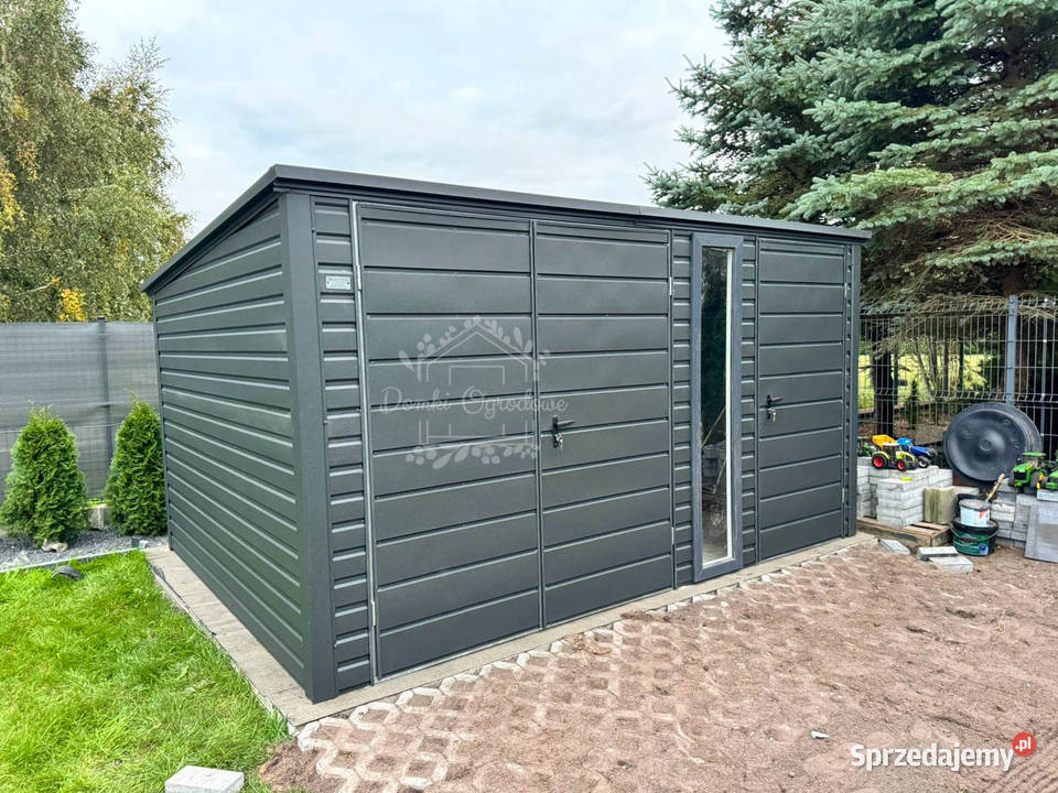 Schowek domek ogrodowy 4x3m brama dwuskrzydłowa mazowieckie Otwock sprzedam