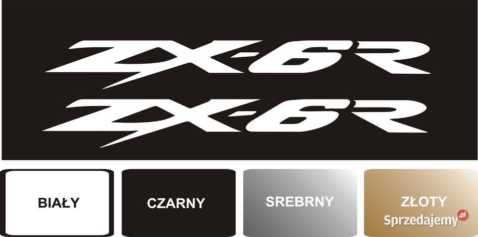 KAWASAKI NINJA ZX6R zamiennik na motocykl Okleiny i naklejki Kraków