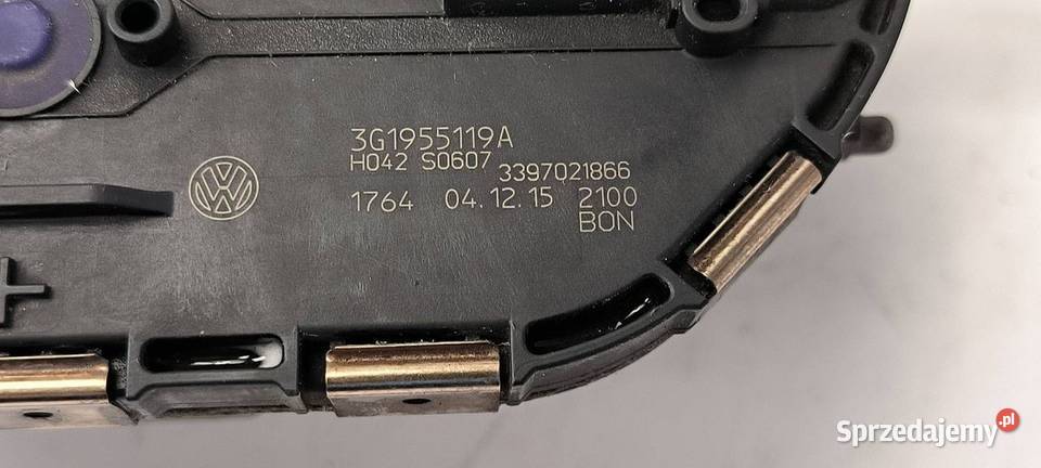 MECHANIZM WYCIERACZEK PRZÓD VOLKSWAGEN PASSAT B8 osobowe Lipno
