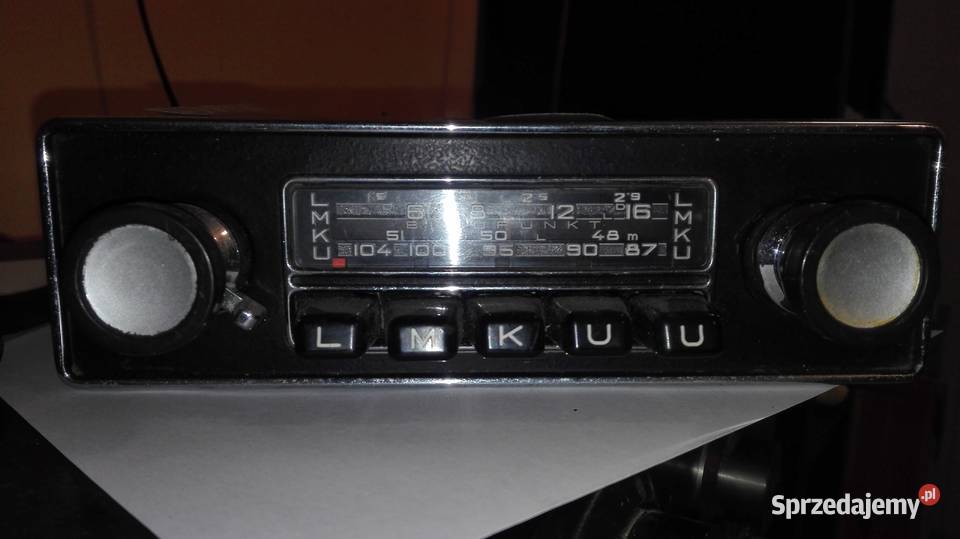 Radio samochodowe Blaupunkt lata 70
