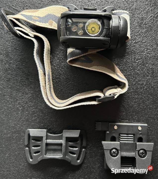 Latarka czołowa LED czołówka taktyczna na kask mazowieckie Płock
