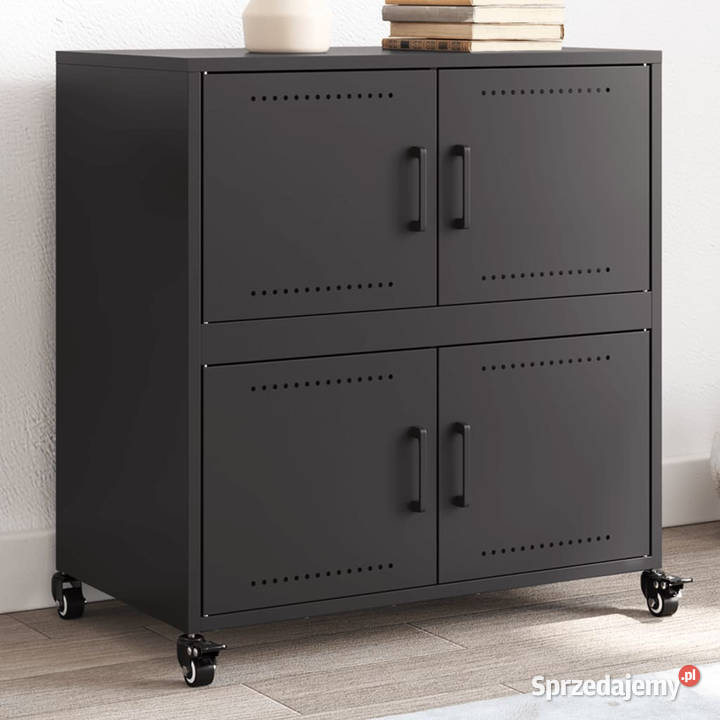 Szafka czarna 68x39x72 stal WM846650 mazowieckie Warszawa