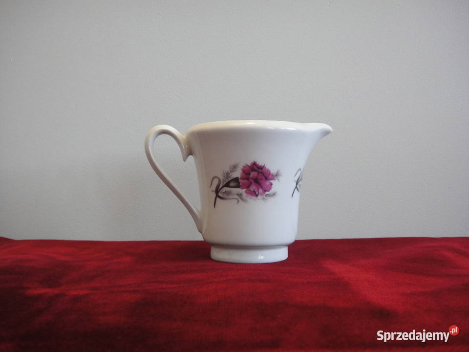 Stary mlecznik porcelanowy Ćmielów z lat 50tych Porcelana i szkło świętokrzyskie Kielce