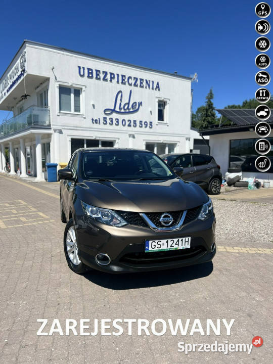 Nissan Qashqai Kamera Czujniki hak II 20132021 lakier metallic