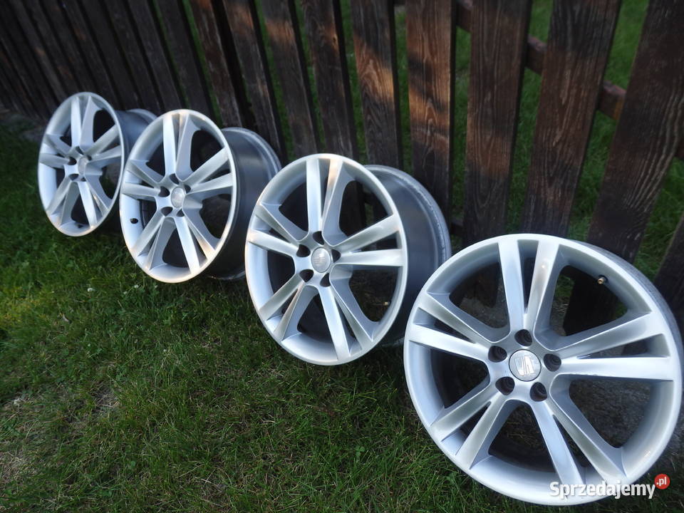 FELGI aluminiowe 4 R17 ET43 5X100 SEAT IBIZA IV Groblice
