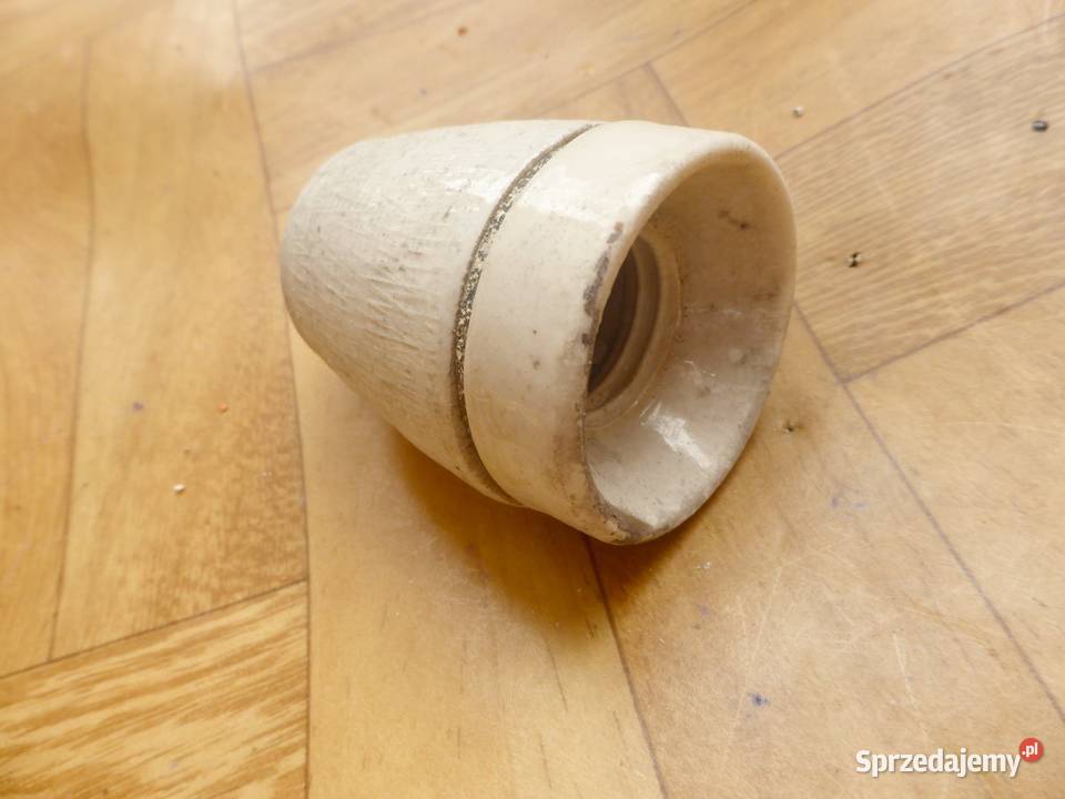 Stara oprawka ceramiczna z czasów PRL Pozostałe Głuchołazy
