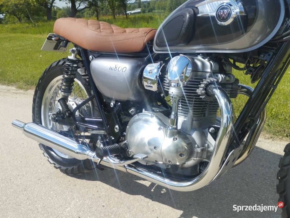 Kawasaki w800 Cafe racer scrambler A2 Bonneville Kawasaki Starachowice sprzedam