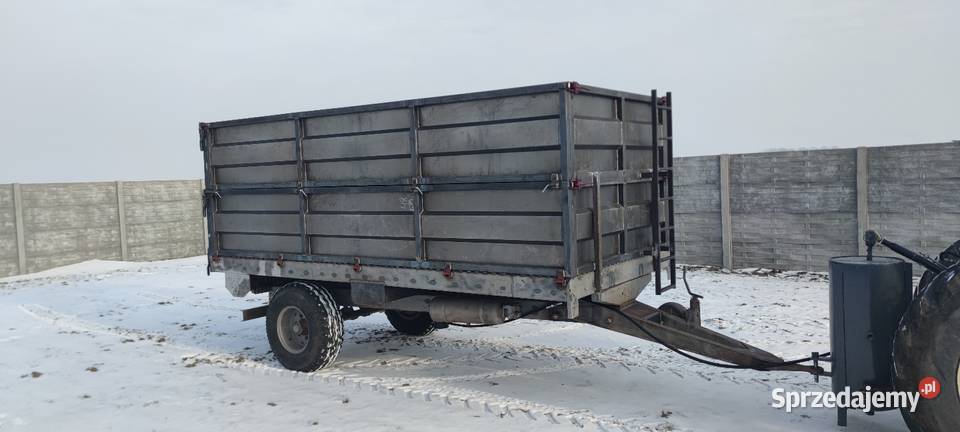 Przyczepa wywrotka 6 ton nieuszkodzony Brzezinki Stare