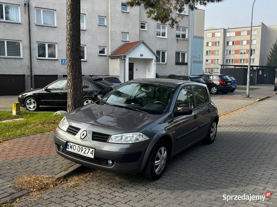 Sprzedam Renault Megane II PIERWSZY WŁAŚCICIEL nieuszkodzony Megane Ostrołęka