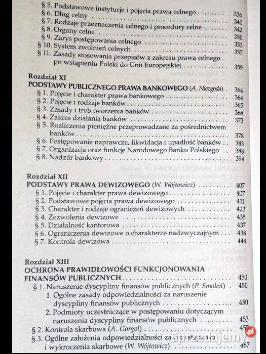 Zarys finansów publicznych i prawa finansowego W Chełm