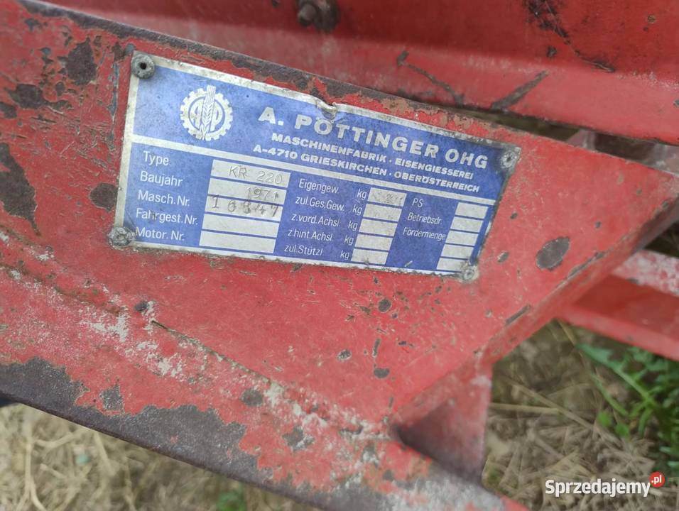 Przewracarka taśmowa nieuszkodzony Poręba Spytkowska