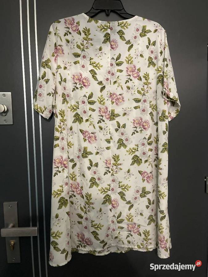 Flash sukienka modny wzór kwiaty kwiecista nowa krótki zachodniopomorskie