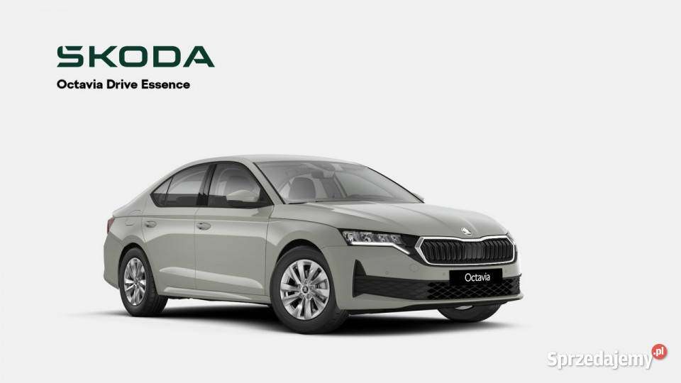 koda Octavia Drive Essence 15 TSI mHEV 115 DSG wspomaganie kierownicy Samochody osobowe Łódź
