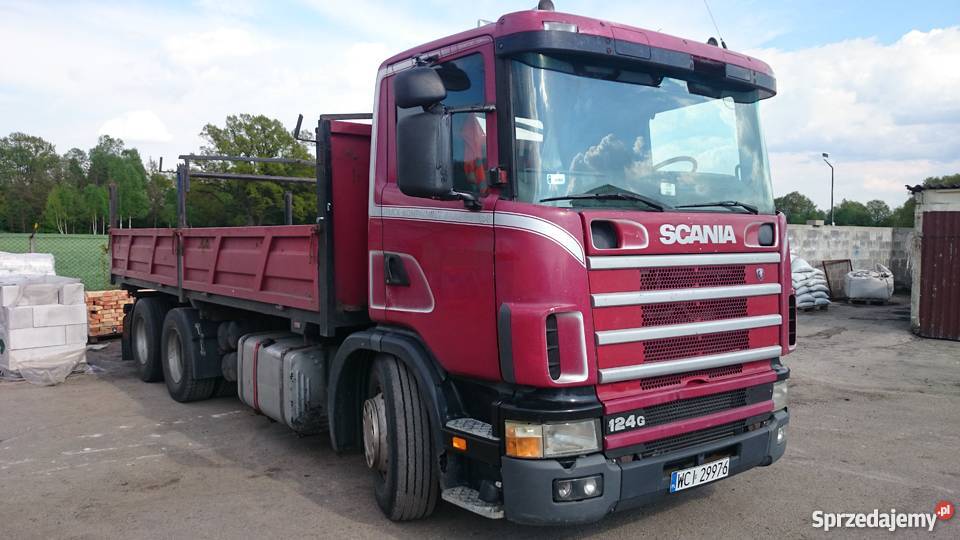 Scania 124g 400 wywrotka 3 osie 26 ton