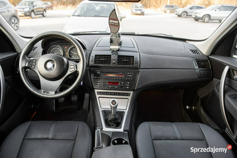 BMW X3 20d 150 Manual M47 Super Stan Serwisowana elektrochrom. lusterka boczne Zwoleń