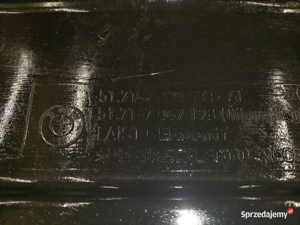Osłona podwozia lewa strona BMW E65 E66 Poręba