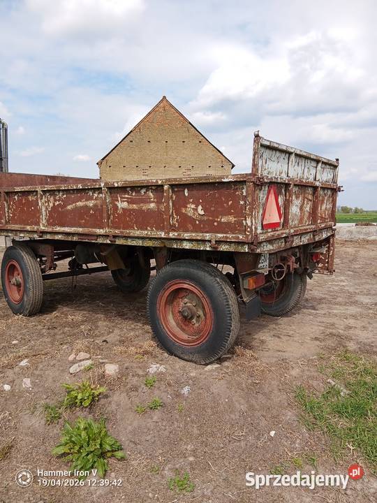 Przyczepa D46 nieuszkodzony Arcugowo