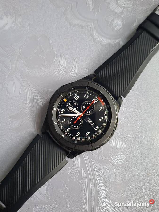 Smartwatch SAMSUNG GEAR S3 FRONTIER SMR76 mazowieckie Małkinia Górna