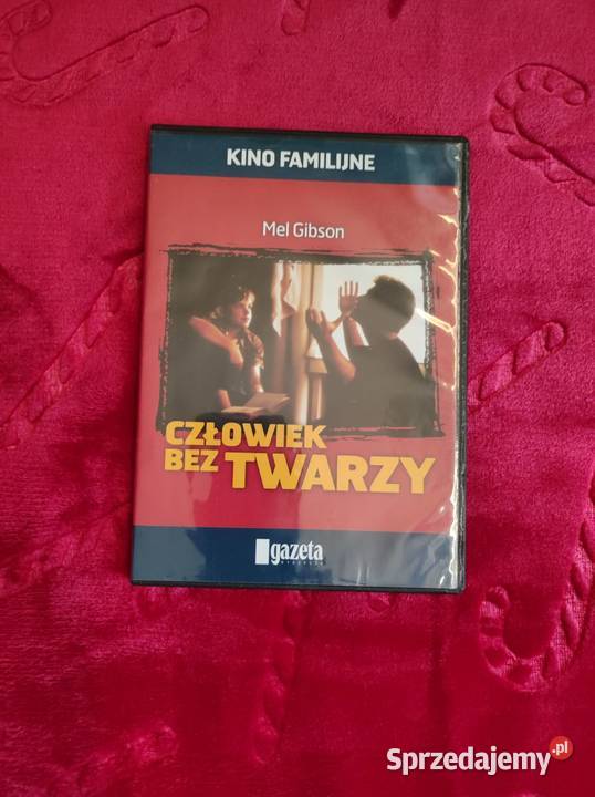 Człowiek bez twarzy DVD Mel Gibson film płyta cd Filmy świętokrzyskie Kielce