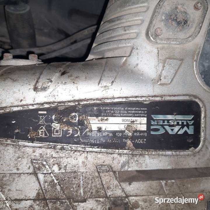 Młot wyburzeniowy McAllister 1500W 40J Rybnik sprzedam