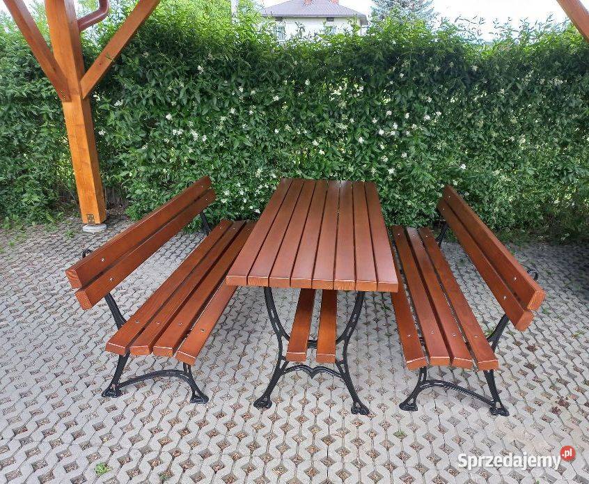 zestaw ogrodowy NOWY komplet ogrodowy meble opolskie Łambinowice sprzedam