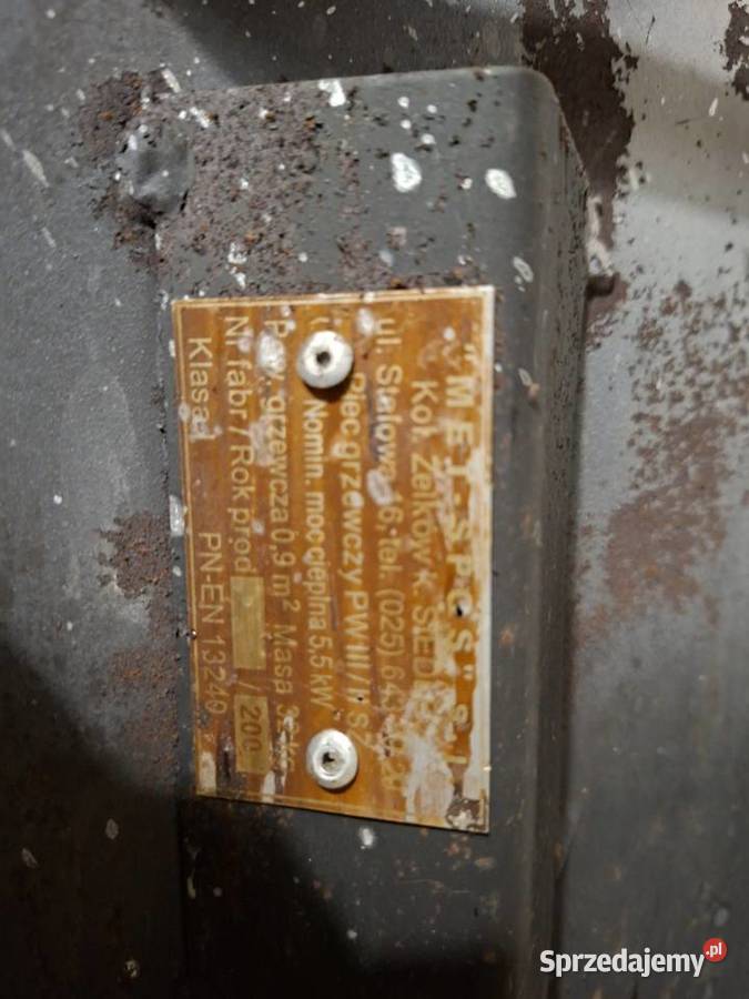 Piec szamotowy Koza polskiej produkcji 55 kW